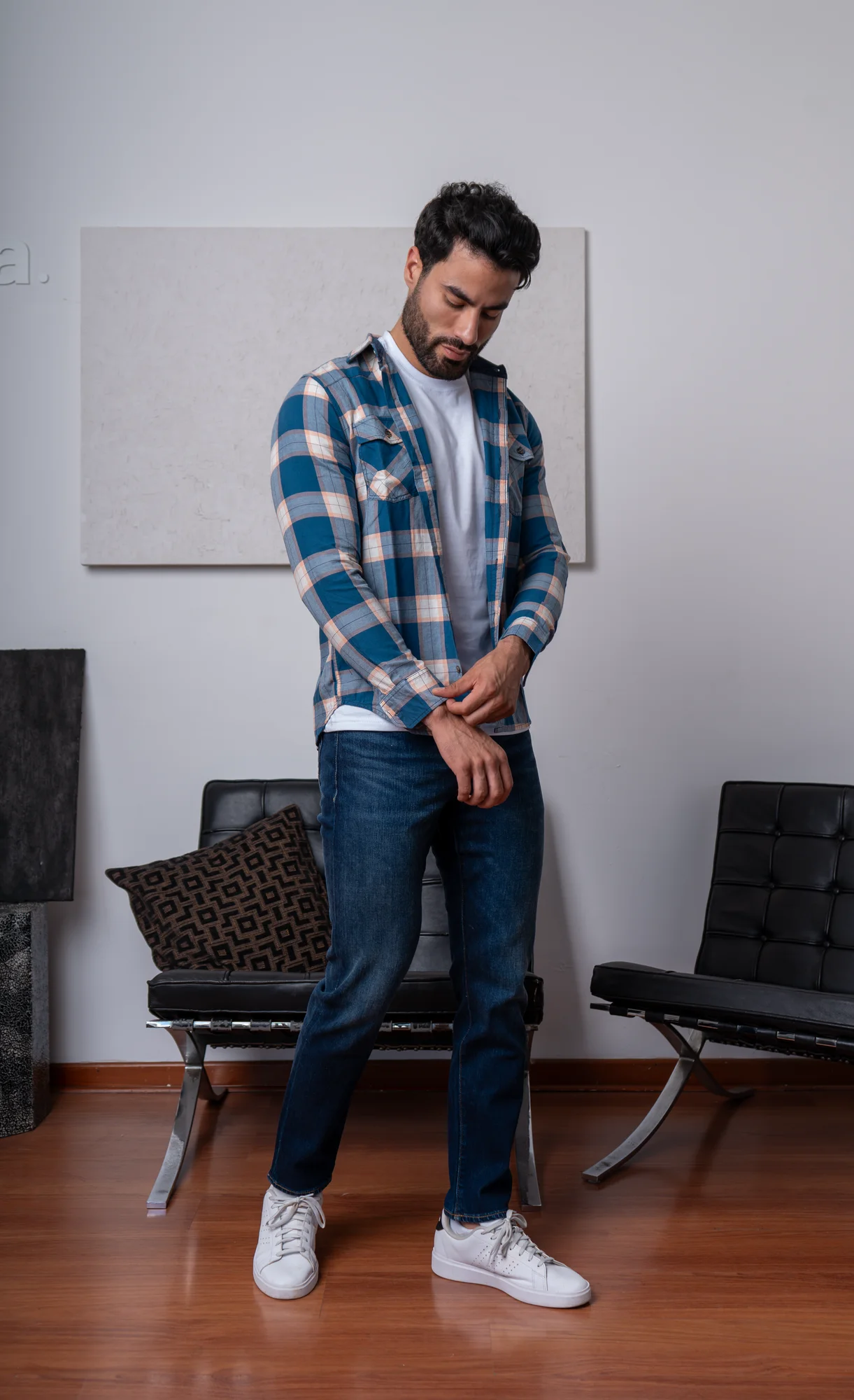 CAMISA CUADROS vista 2